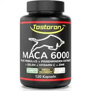 Testosteron-Booster Tostoron MACA 6000 Nahrungsergänzungsmittel