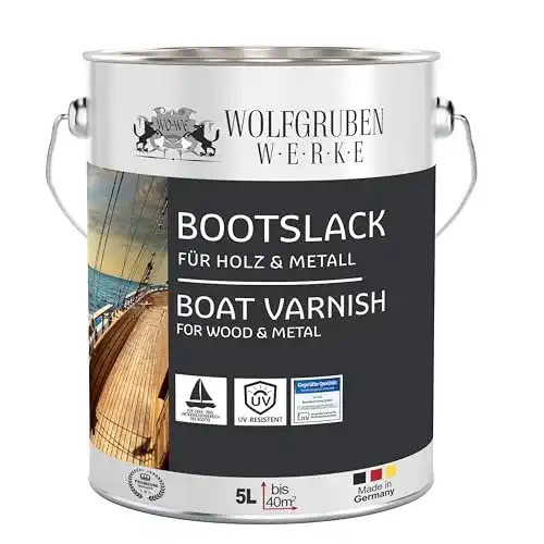Parkettlack von WO-WE – Bootslack für Holz mit seidenglänzendem Finish