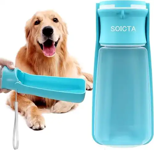 Hundetrinkflasche SOICTA für unterwegs – 19 oz