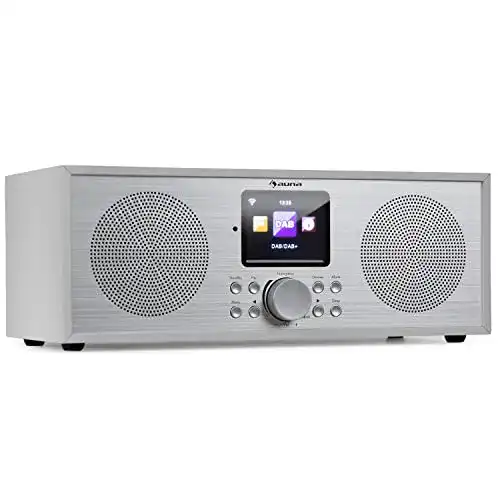 Internetradio auna Silver Star Stereo mit DAB+, UKW und WLAN