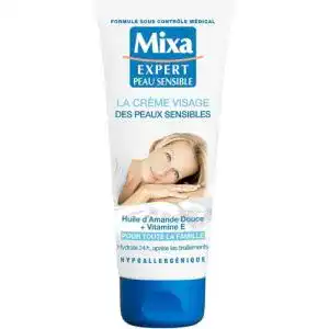 Mixa Expert Peau Sensible Gesichtscreme für empfindliche Haut, 100 ml