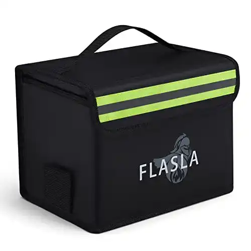 Feuerfeste und explosionssichere Lipo-Tasche von Flasld 22 x 17 x 15 cm