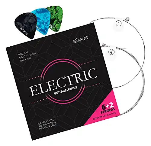 E-Gitarren-Saiten von Shaman für E-Gitarre