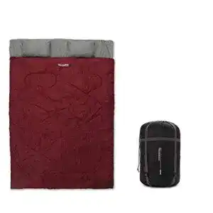 Doppelschlafsack Lumaland Where Tomorrow 190 x 150 cm für 2 Personen