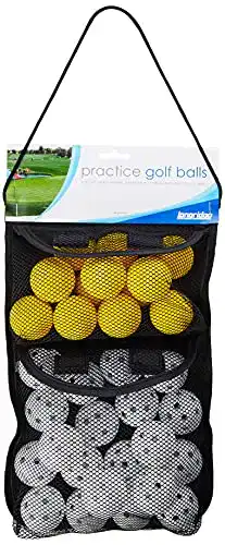 Longridge 32er Übungs-Golfballpaket in Weiß
