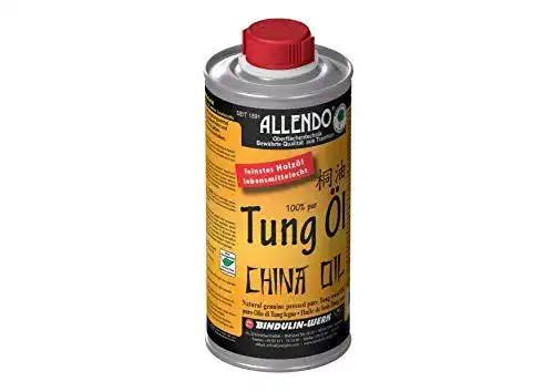 Tungöl Bindulin Allendo 100% reines Tung Öl für Innen und Außen