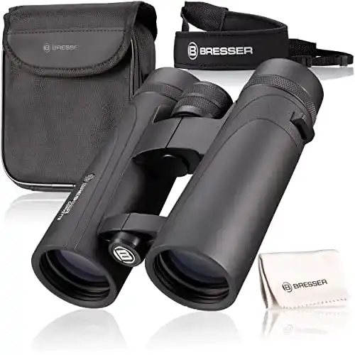Fernglas 10×42 von Bresser Corvette – wasserdicht und hochwertig