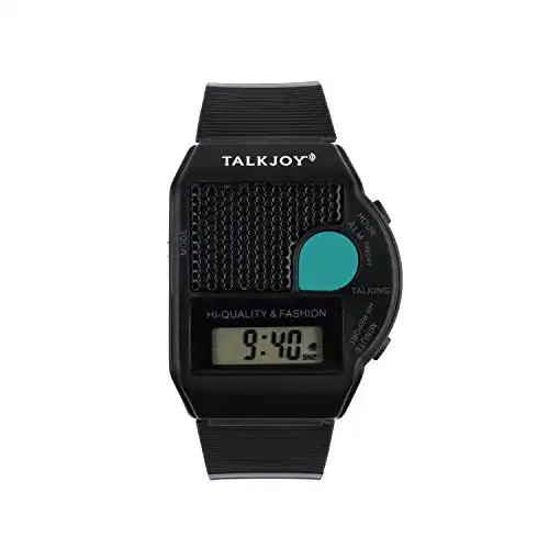 Sprechende Armbanduhr TalkJoy mit Sprachfunktion und Uhrzeitansage
