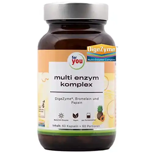 Verdauungsenzyme Multi Enzym Komplex 60 Kapseln