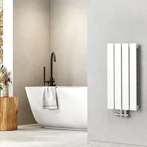 Emke Heizkörper Klein 600x300mm Weiß – Flachheizkörper für Badezimmer