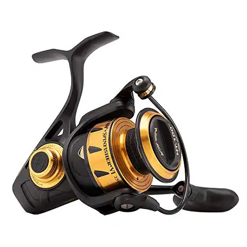 Penn Spinfisher VI Spinnrolle Black Gold 2500