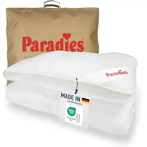 Paradies Ganzjahresdecke 135×200 cm – Prima Bio Bettdecke