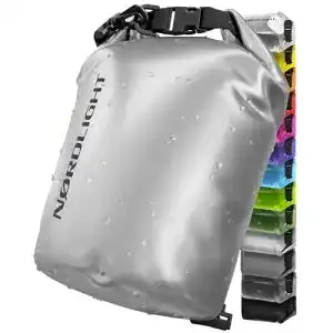 Nordlight Dry Bag 20L Wasserdichter Beutel in Metallic