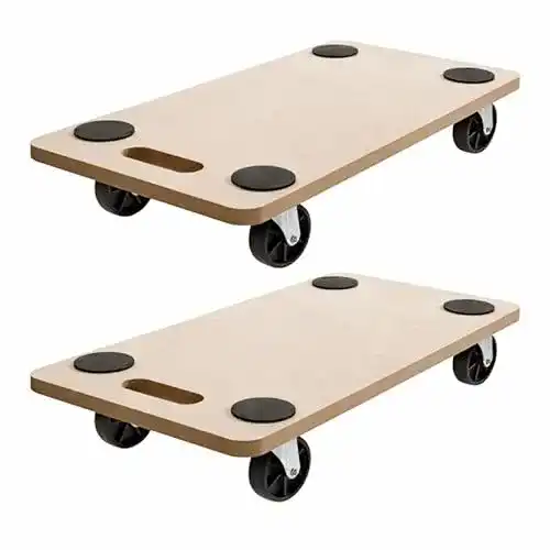 Rollbrett Schepers (2 Stück) Möbelroller mit Traglast bis 200 kg