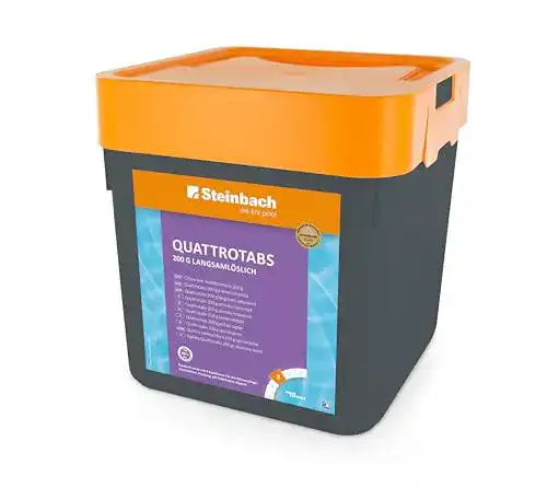 Chlortabletten für Pools von Steinbach – Quattrotabs 200g