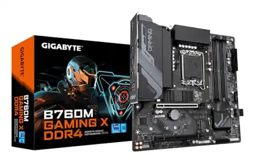 Micro-ATX-Mainboard Gigabyte B760M Gaming X DDR4 für Intel CPUs