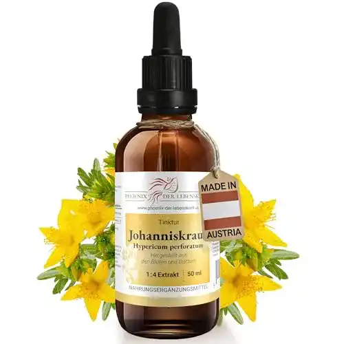 Johanniskraut Tinktur von Phoenix der Lebenskraft – 50 ml