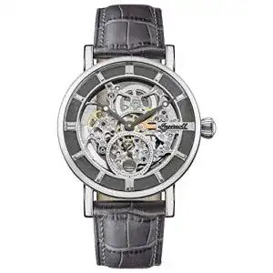 Ingersoll The Herald Herren Automatikuhr 40 mm mit Lederarmband