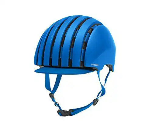 Faltbarer Fahrradhelm Carrera in Mattblau – Größe M
