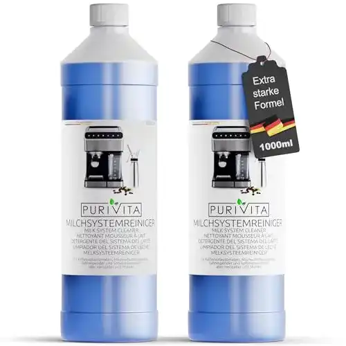 Milchsystemreiniger Purivita für Kaffeevollautomaten – 2000ml Konzentrat