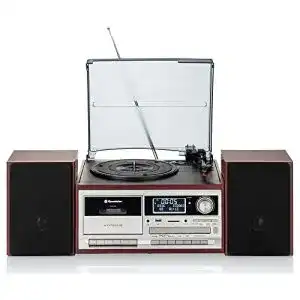 Stereoanlage mit Plattenspieler Roadstar HIF-8892 D+BT