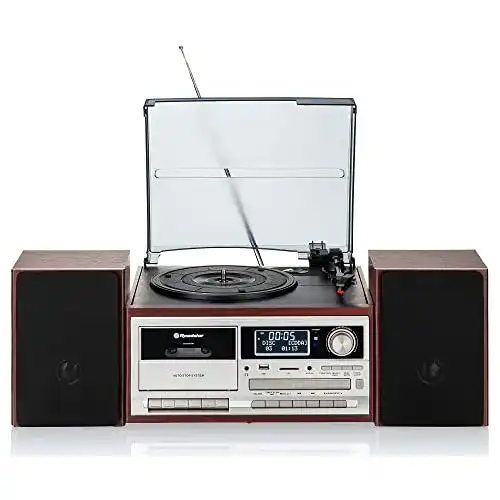 Stereoanlage mit Plattenspieler Roadstar HIF-8892 D+BT