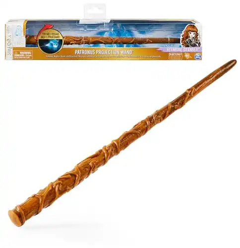 Harry Potter Zauberstab von Hermine Granger mit Patronus Projektion