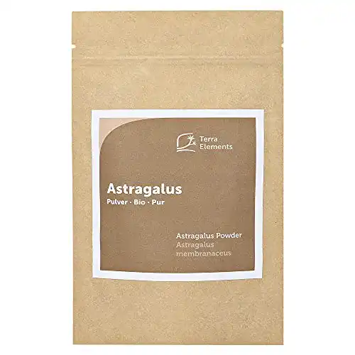 Astragalus Terra Elements Bio Pulver 100 g – Tragant (membranaceus)