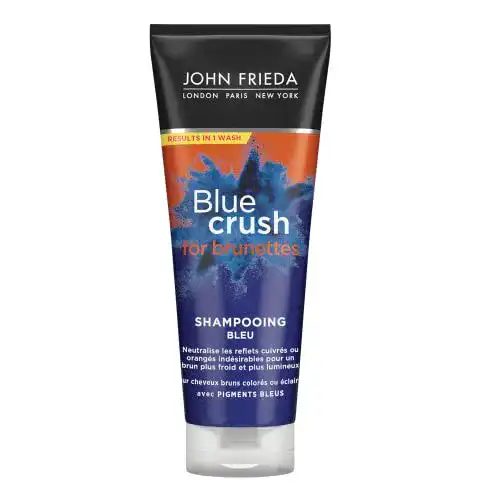John Frieda Blue Crush Blue Shampoo 250 ml für kühles brünettes Haar