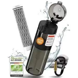 Kunststoff Trinkflasche Bergkvist Outdoor Wasserfilter Flasche