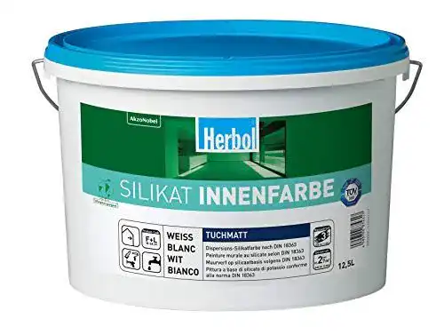 Silikatfarbe Innen Herbol Silikat Innenfarbe RM 12,5 L
