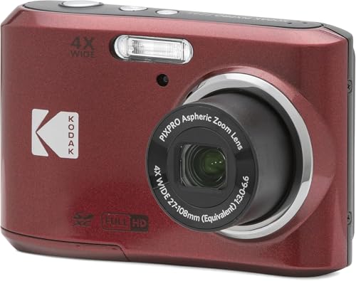 Kodak Pixpro FZ45 Digitale Kamera mit 16 Megapixel und 4-fach Zoom