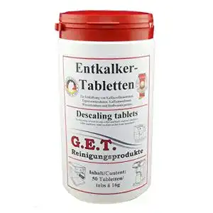 Entkalkungstabletten für Kaffeevollautomaten und Espressomaschinen