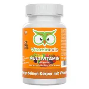 Multivitamin Kapseln von Vitamineule, hochdosiert und vegan