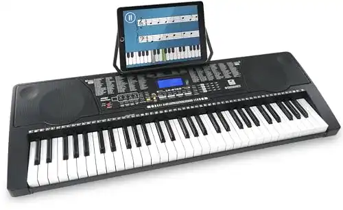 McGrey LK-6150 Keyboard mit 61 Tasten und Leuchttasten