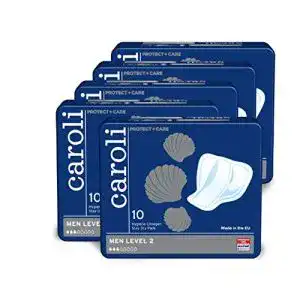 Inkontinenzeinlagen für Männer Caroli Protect Plys Care Men Level 2 10 Stück