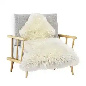 Schaffell Mylune Home Lammfell Teppich 90×60 cm aus Schafsfellen
