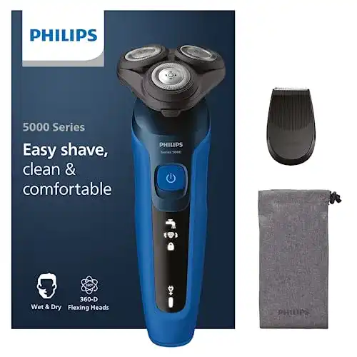Philips Series 5000 Elektrorasierer für Nass- und Trockenrasur