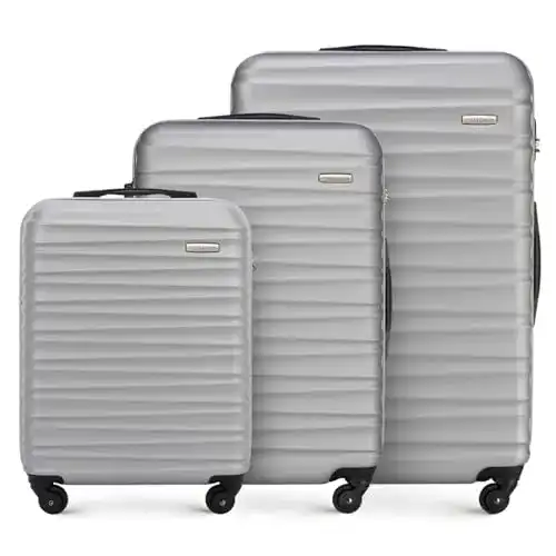 Kofferset Hartschale WITTCHEN 3-teiliges Reisekoffer-Set