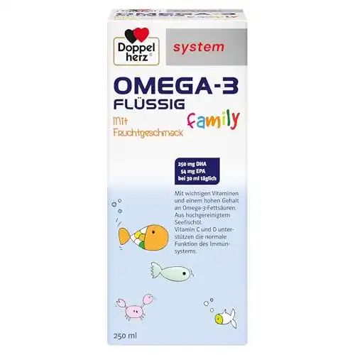 Omega-3-Öl Doppelherz system Omega-3 family flüssig