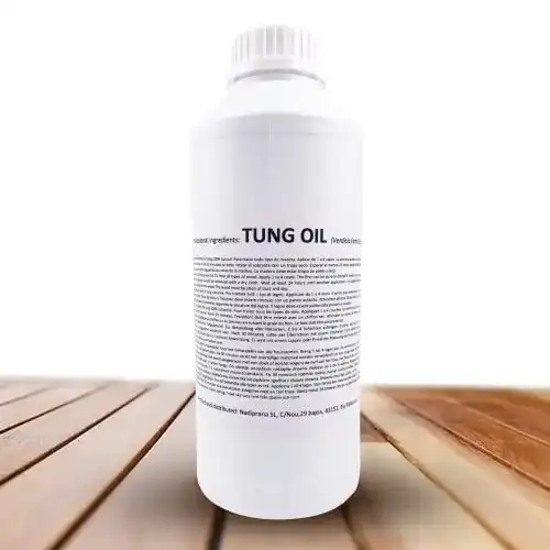 Tungöl Snadi 1 Liter reines Holzpflegeöl für Innen- und Außenbereich