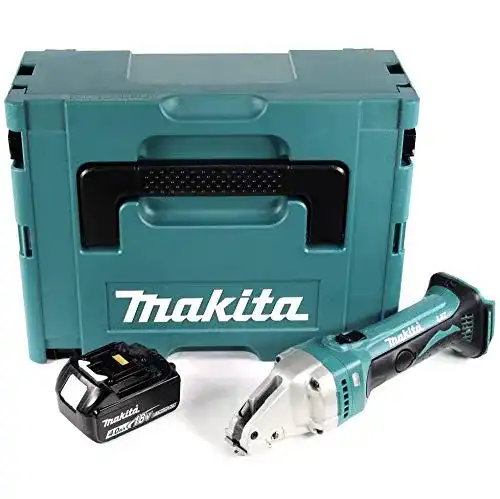 Akku-Blechschere Makita DJS 161 M1J 18 V Li-Ion mit 4,0 Ah Akku