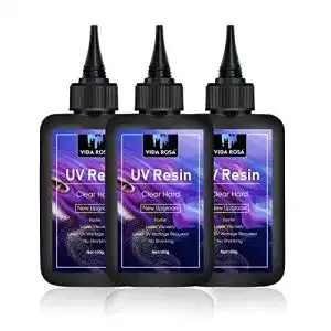 UV-Resin Vidarosa 300g – Kristallklares UV-härtendes Harz