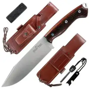Jeo-Tec Nº37 Outdoor Camping Gürtelmesser und Jagdmesser