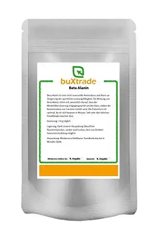 Beta-Alanin Buxtrade 500 g Pulver für Sportler