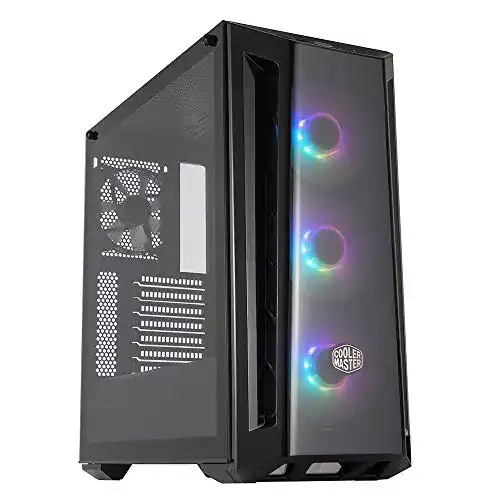 Cooler Master MasterBox MB520 ARGB ATX-Gehäuse mit Lüftern und Glasfenster