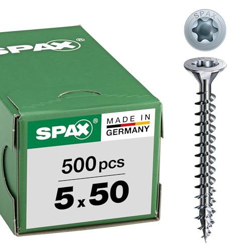 SPAX Dielenschrauben 1191010500505 Universal mit Senkkopf und T-STAR plus