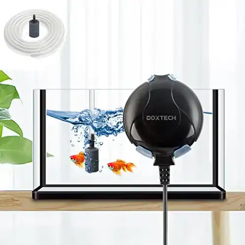 Aquarium Luftpumpe Boxtech Mini Leise für Sauerstoffversorgung in Aquarien