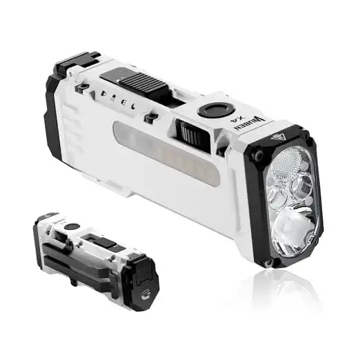 Wuben X4 Mini LED Taschenlampe mit RGB Licht und 1500 Lumen