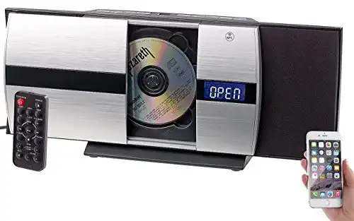 Vertikale Stereoanlage Auvisio mit Bluetooth, CD, MP3 und Radio